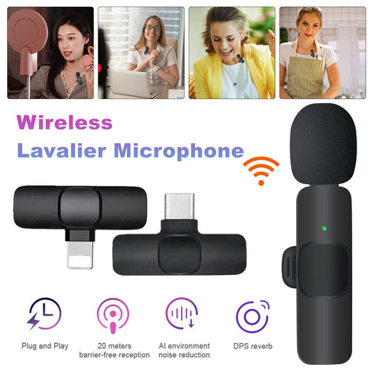 Lavalier Mini Microphone Wireless