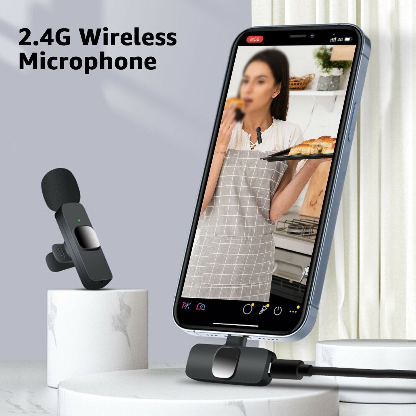 Lavalier Mini Microphone Wireless